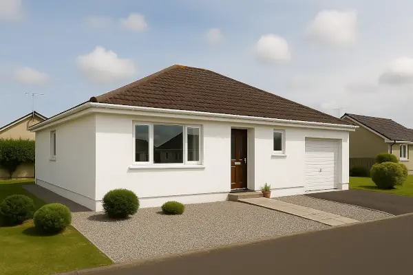 Completed K Rend silicone finish